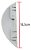 PUXADOR FISCHER GRILL 44L CINZA 1323/1964 - Imagem 3