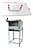 540x280 Vidro  Para Forno Guilhotina  Metalmaq 51x60 - Imagem 2