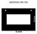 Vidro Forno Elétrico Embutir Tramontina Glass Brasil 57l 596X445 PRETO - Imagem 2