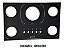 VIDRO MESA 5Q TC PRETO COOKTOP AGILE 21 - Imagem 3