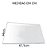 615x440 Vidro Interno Compativel C/ Dako Magister 5 Bocas  620X440 - Imagem 2