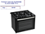 Vidro Mesa Fogão Dako Supreme 5Q Preto Original - Imagem 3