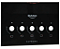 Vidro Mesa Cooktop Dako Supreme 5 Queimadores Preto Original - Imagem 2