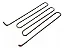 Resistência Original Para Chapa Elétrica Venâncio 1800w 220v - Imagem 1