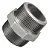 NIPLE GALV DUPLO BSP 1/4 H MECH - Imagem 3