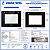 Vidro COMPATIVEL Forno  Midea TSA62 593x455x4  Máscara Preta - Imagem 4