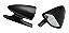 Retrovisor Cônico Concha Maverick Gt Puma Preto Par - Imagem 1