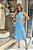 VESTIDO LONGO S/MANGA BORDADO C/POMPOM - Imagem 5