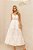 VESTIDO ALÇA LESIE CORDÃO C/ POMPOM - Imagem 1