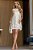 VESTIDO CURTO SEM MANGA C/FIOS DOURADO - Imagem 4