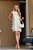 VESTIDO CURTO SEM MANGA C/FIOS DOURADO - Imagem 1