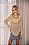 BLUSA TULE GOLA DRAPEADA C/ TOP - Imagem 4