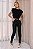 CALÇA RESINADA SKINNY C/ BOLSO COSTAS - Imagem 2