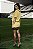 CONJ.TRICOT BRASIL BLUSA MINI SAIA C/ BABADO BICOLOR - Imagem 3