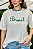 T-SHIRT BRASIL BORDADO C/ GOLA RETILINEA - Imagem 3