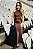 VESTIDO LONGO S/ MANGA ACETINADO - Imagem 1