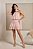 VESTIDO CHIFFON POA C/ DETALHE PASSANTE METALICO NA GOLA - Imagem 6