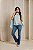 BLUSA CHIFFON TEXTURIZADA C/ DETALHE PASSANTE METALICO - Imagem 6