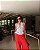 Blusa de tule poá frente única - Imagem 1