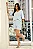 CONJ.TRICOT BICOLOR BLUSA POLO E SHORTS - Imagem 1