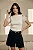 BLUSA MALHA DE TRICOT C/ MANGA RENDADA - Imagem 5