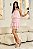 VESTIDO CHIFFON BABADO C/ PASSANTE METALICO FRONTAL - Imagem 3