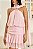 VESTIDO CHIFFON BABADO C/ PASSANTE METALICO FRONTAL - Imagem 4