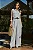 CONJ.ALFAIATARIA CAMISA CROPPED C/ BOLSOS FRONTAL E CALÇA LAPELA - Imagem 2