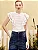 Blusa Listrada Açucena - Imagem 1