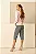 CALÇA JEANS LISTRADA CAPRI - Imagem 3