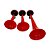 Buzina Eletropneumática 3 Cornetas sem Compressor (Vermelho) - Imagem 3