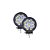 Farol de Milha 9 Leds Redondo 75mm 12/24 Volts 27W (Par) - Imagem 2