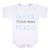 Body Bebê Personalizado Manga Curta Branco Alexa - Imagem 2