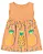 Vestido Kely Kety Bebê Menina Verão Abacaxi Orange P ao G - Imagem 2