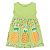 Vestido Kely Kety Bebê Menina Verão Abacaxi Green P ao G - Imagem 2