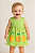 Vestido Kely Kety Bebê Menina Verão Abacaxi Green P ao G - Imagem 1