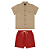 Conjunto Infantil Menino com Camisa e Bermuda - ReiRex - Macchiato 01/02/03 - Imagem 2