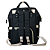 MOCHILA UNIK LOVELY BABY PRETO - Imagem 3