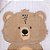 TOALHA SOFT PAPI FRIENDS REF1923 URSO - Imagem 6