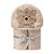 COBERTOR PAPI FRIENDS CAPUZ 3577 URSO - Imagem 1
