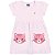 VESTIDO KIKO KIKA 11015 ROSA PEQUENO - Imagem 1