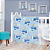 COBERTOR ETRURIA FLANNEL RICK AZUL - Imagem 1