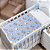 COBERTOR ETRURIA PETIT CANE AZUL - Imagem 1