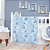 COBERTOR ETRURIA FLANNEL BLUE AZUL - Imagem 1