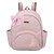 MOCHILA HUG FLORAL ROSA - Imagem 1