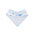 BABADOR BANDANA DENGO REF3675 AZUL - Imagem 2