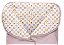PORTA BEBE BUBLIM MALHAS FLORAL - Imagem 1