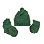 KIT TAMINE 3PCS U06 VERDE PISTACHE - Imagem 1