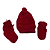 KIT TAMINE 3PCS U06 VERMELHO - Imagem 1
