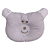 TRAVESSEIRO ANATOMICO BABY JOY TRENDS CINZA - Imagem 1